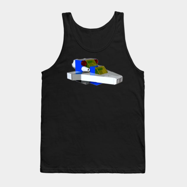 Brick Creations - Galaxy Explorer Tank Top by druscilla13